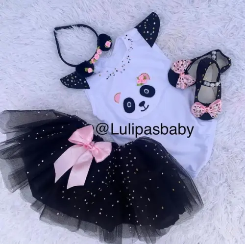 Fantasia Panda Infantil