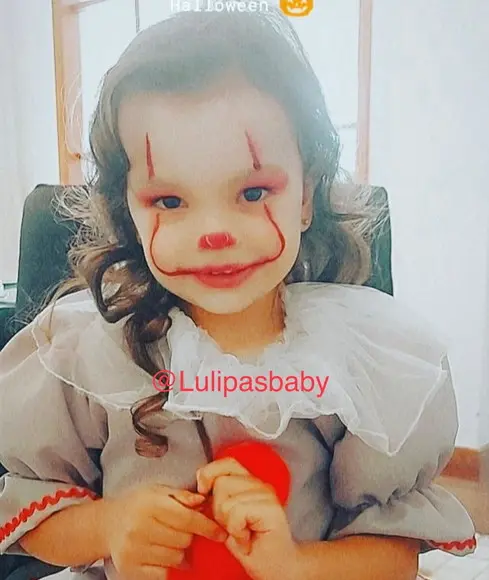 Fantasia Palhaço It Infantil Halloween
