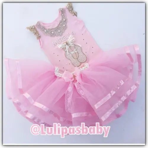 Fantasia, Ballet (Rosa) roupa bailarina