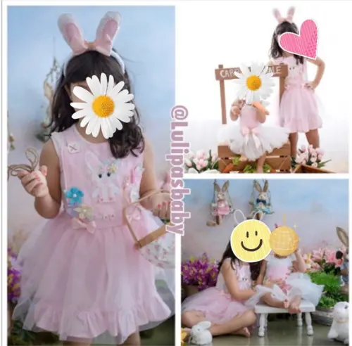 Roupa de Páscoa infantil
