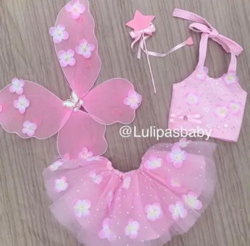 Roupa fadinha fantasia fada