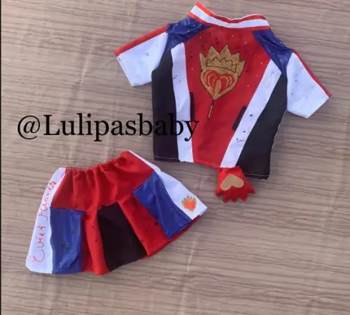 Roupa fantasia Descendentes evie