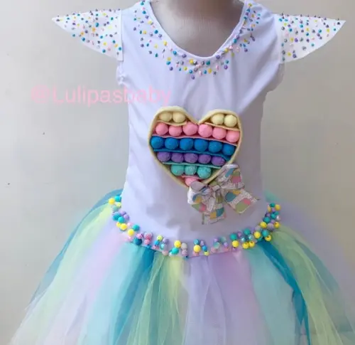 Roupa fantasia Pop It