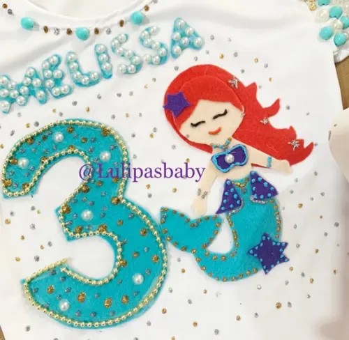 Roupa fantasia sereia