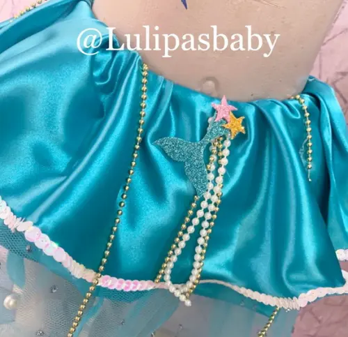 Roupa fantasia sereia