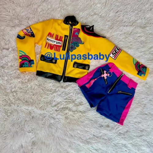 Roupa Guerreira K-pop Rumi