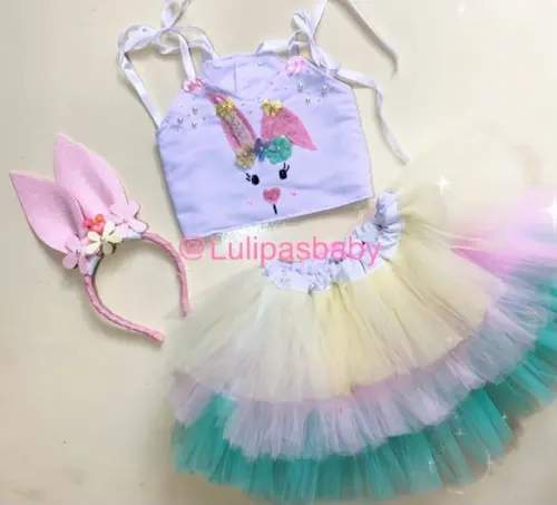 Roupa infantil Páscoa