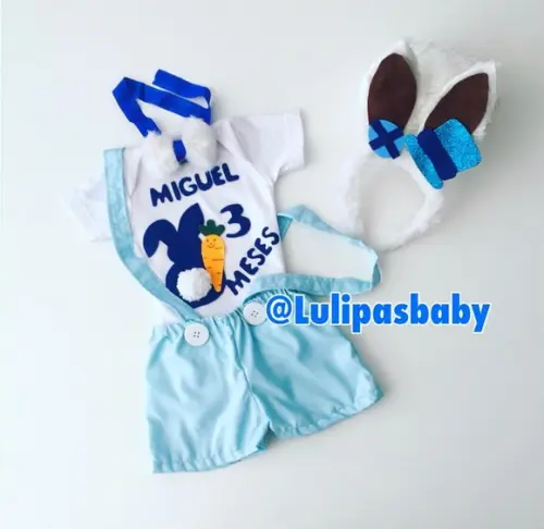 Roupa menino pascoa