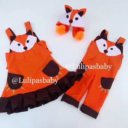 Roupa Raposinha Menina