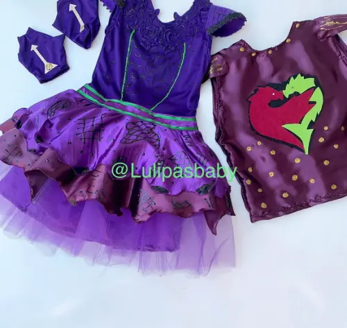 Roupa, fantasia Descendentes Mal
