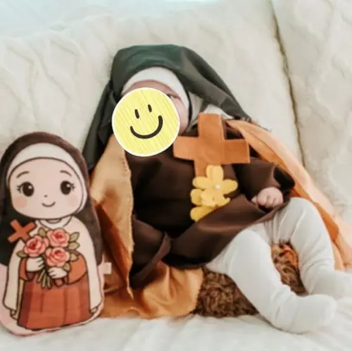 Traje Infantil Santa Terezinha