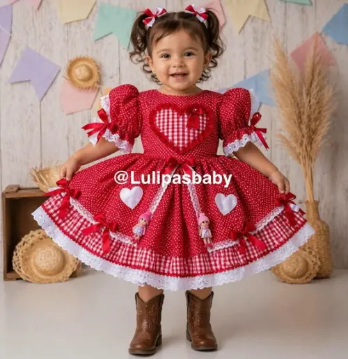 Vestido Caipira Infantil