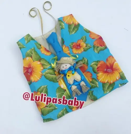 Vestido caipira menina
