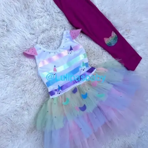 Vestido Casa da Gabby Aniversário