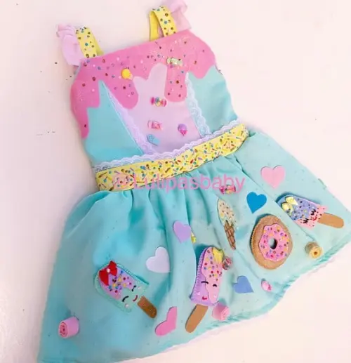Vestido Confeitaria Guloseimas