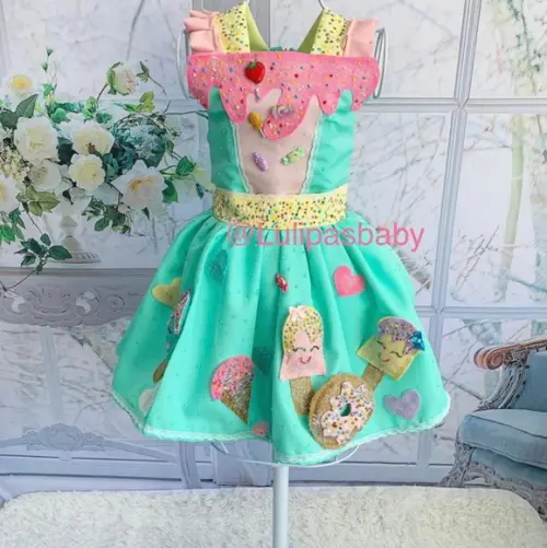 Vestido Doces Guloseimas