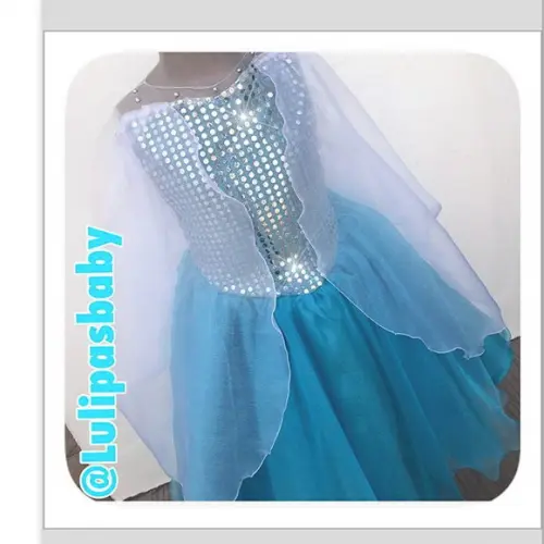Vestido Elsa Frozen