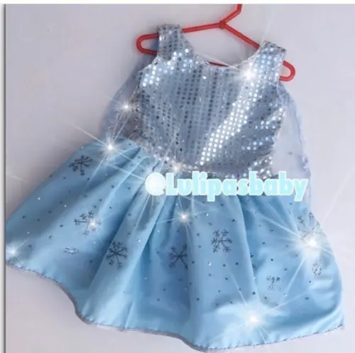 Vestido Elsa Frozen