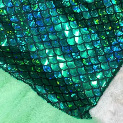 Vestido Infantil Sereia