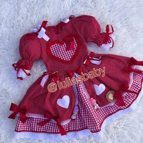 Vestido Junino Caipira Infantil