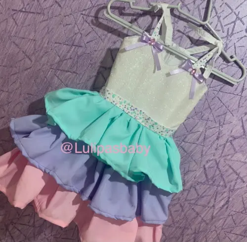 Vestido lol unicórnio fantasia lol