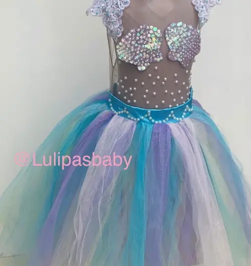 Vestido Sereia infantil