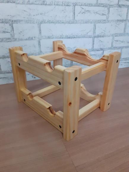 Adega de Vinhos Rack Porta 4 Garrafas