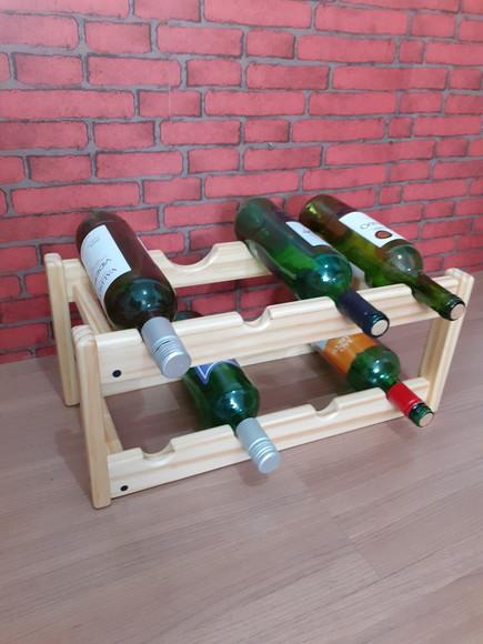 Adega de Vinhos Rack 8 Garrafas