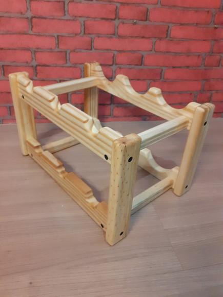 Adega de Vinhos Rack Porta 6 Garrafas Horizontal