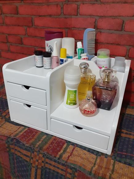 Organizador de Mesa com 3 Gavetas