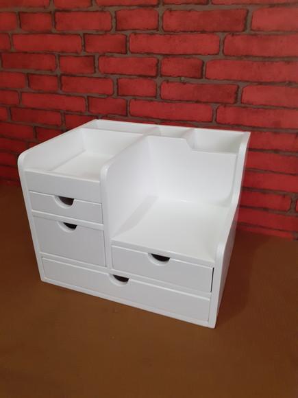 Organizador de Mesa com 4 Gavetas