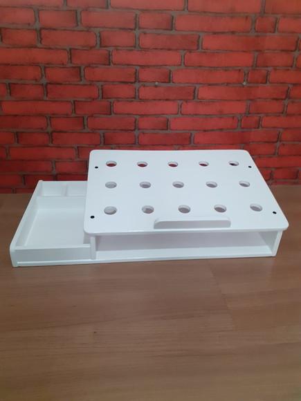 Suporte para Notebook e Porta Treco Branco