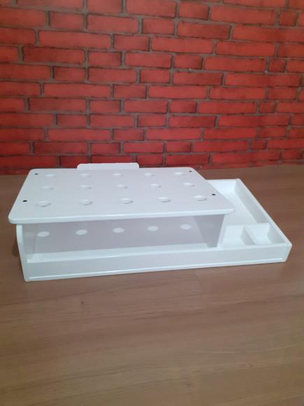 Suporte para Notebook e Porta Treco Branco