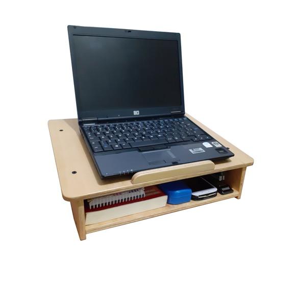 Suporte para Notebook em Madeira