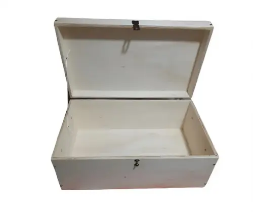 Caixa com Fecho para Cadeado 32x50x22