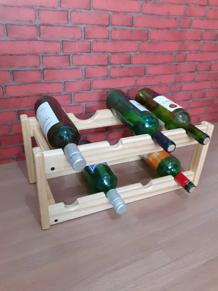 Adega de Vinhos Rack 8 Garrafas