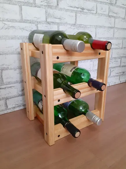 Adega de Vinhos Rack Porta 6 Garrafas