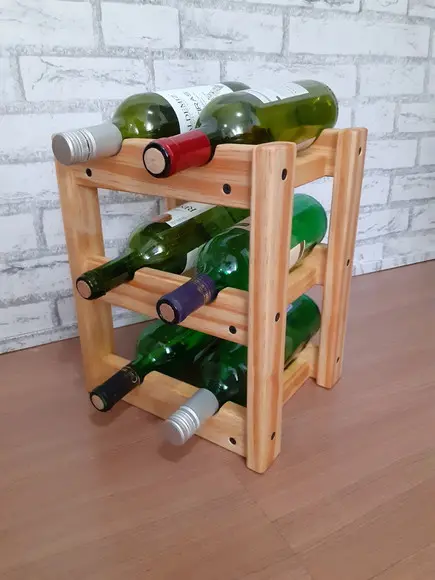 Adega de Vinhos Rack Porta 6 Garrafas