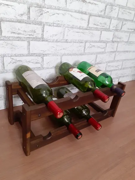 Adega de Vinhos Rack Porta 8 Garrafas