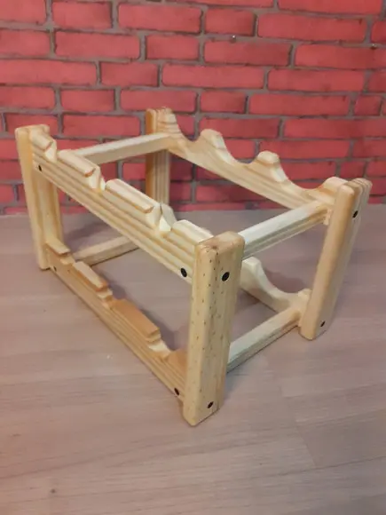 Adega de Vinhos Rack Porta 6 Garrafas Horizontal