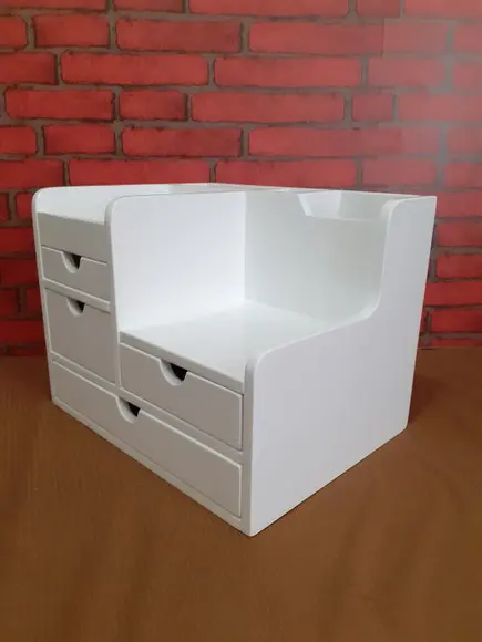 Organizador de Mesa com 4 Gavetas