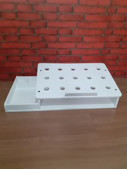 Suporte para Notebook e Porta Treco Branco