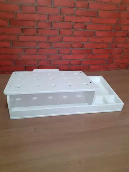 Suporte para Notebook e Porta Treco Branco