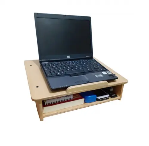Suporte para Notebook em Madeira