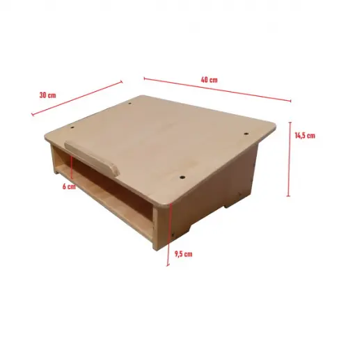 Suporte para Notebook em Madeira