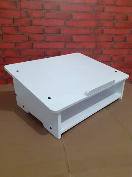 Suporte para Notebook em Madeira Cor Branco