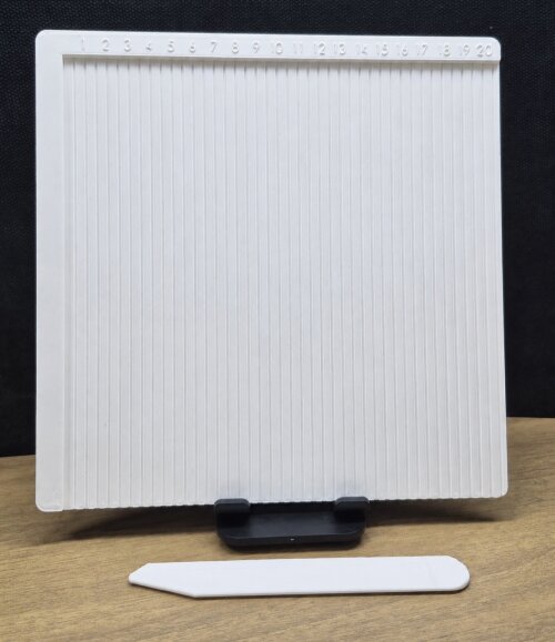 MINI BASE PARA VINCO COM ESPÁTULA – PRECISÃO E PRATICIDADE PARA PAPELARIA E ARTESANATO