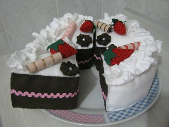 Torta em feltro