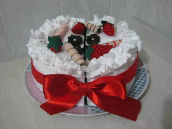 Torta em feltro