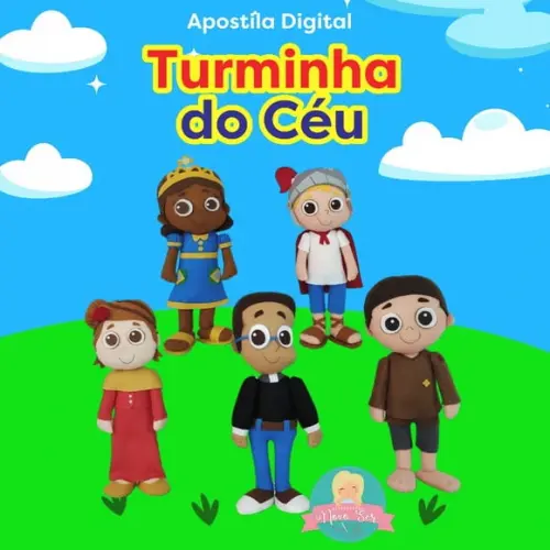 Apostila Digital Turminha do Céu em Feltro